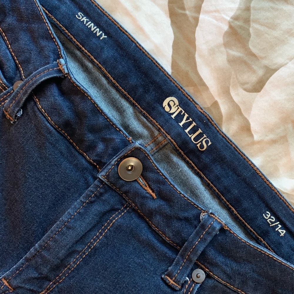 Blue Denim Skinny Jeans